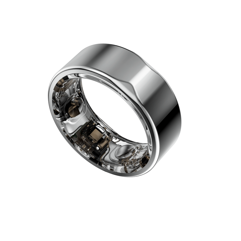 حلقه هوشمند نکسیو رینگ نقره ای